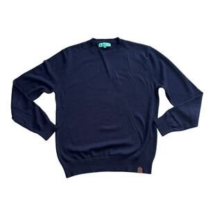 Mio Marino 100% Cotton Navy Sweater